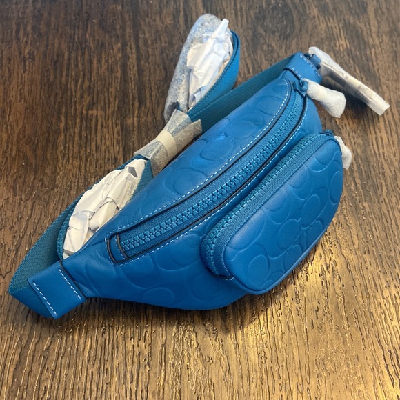 NWT Coach Sprint Belt Bag 24 In Signature Leather - Picture 3 of 6